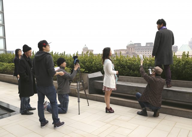 Unfolding Love Production Still
